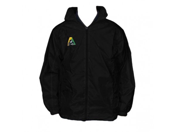 BOWLSWEAR AUSTRALIA LAWN BOWLS UNISEX SPRAY JACKET - BLACK