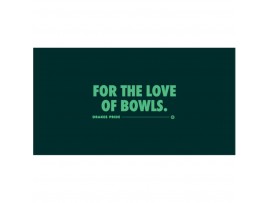 DRAKES PRIDE FOR THE LOVE OF BOWLS ULTRA ABSORB TOWEL